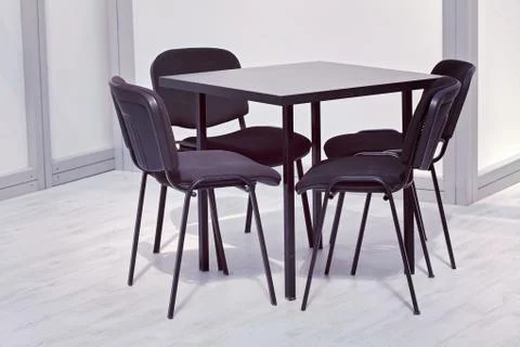 Black chairs Foto stock gratuite