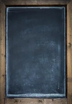 Black chalkboard Stock Photos