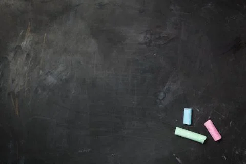 Black chalkboard texture. Stock-Fotos