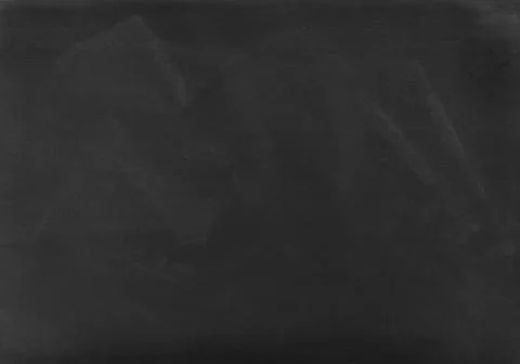 Black chalkboard textured background template Stock Illustration