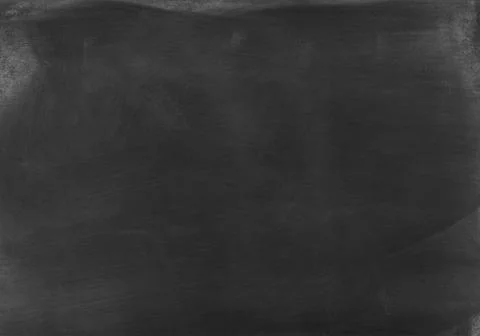 Black chalkboard textured background template Stock Illustration