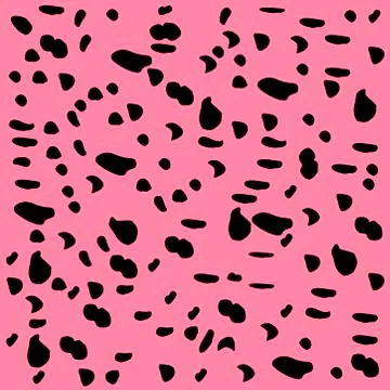Black chaotic spots.The concept packaging, greeting cards, background for Stock Illustration