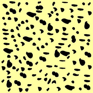 Black chaotic spots.The concept packaging, greeting cards, background for Stock Illustration