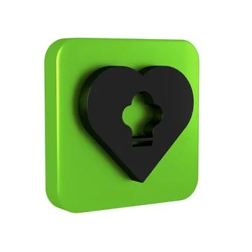 Black Chef hat icon isolated on transparent background. Cooking symbol. Coo.. Stock Illustration