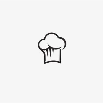 Black chef hat vector illustration Stock-Illustration