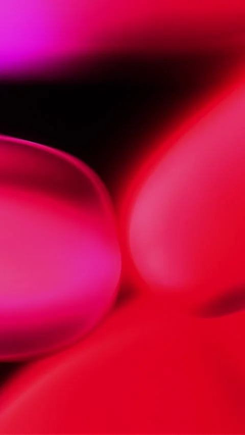 Black Cherry Vertical Blobs Stock Footage 329073217