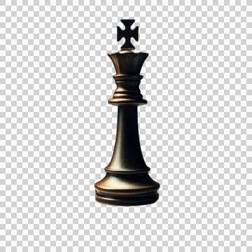 Black Chess King Stock Illustration
