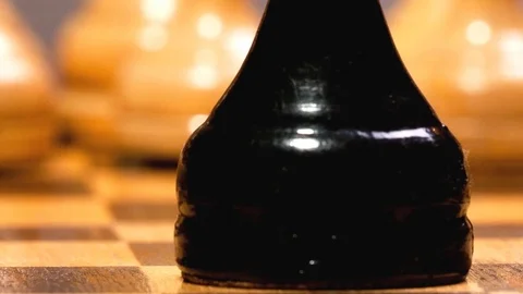 Black chess Queen Video stock 74311328