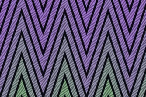 Black chevron lines repeat across a purple green gradient creating a layered 스톡 일러스트