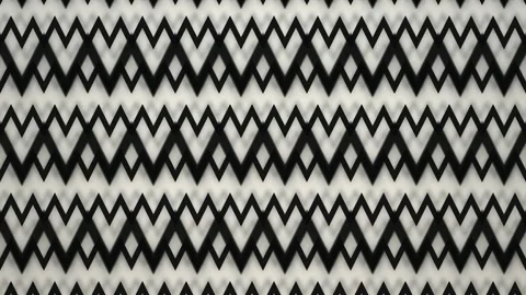 Black chevron pattern animated sliding downward seamless loop Stock Footage 348050033