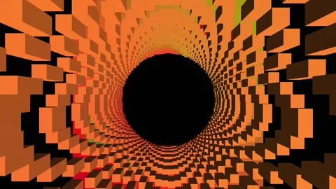 Black Circle Stock Footage 152394765