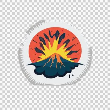 Black Circle With Jagged Edge Border spikes shape spiky icon Ilustración de archivo