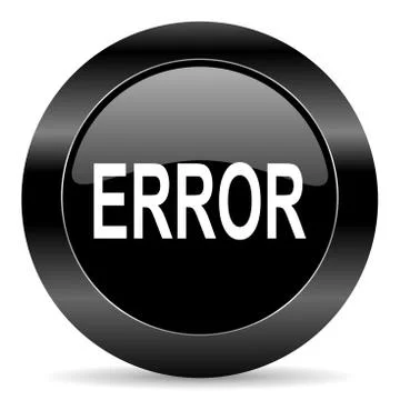 Black circle web button on white background 库存插图