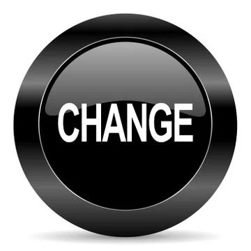 Black circle web button on white background Stockillustratie