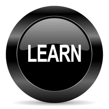 Black circle web button on white background Illustration