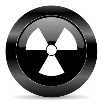 Black circle web button on white background Stock-Illustration