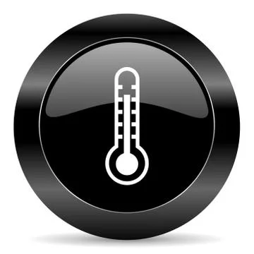 Black circle web button on white background 库存插图