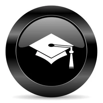 Black circle web button on white background 스톡 일러스트