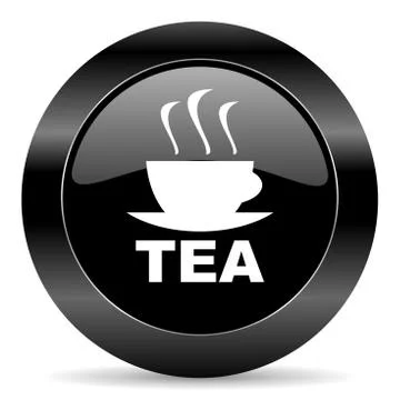 Black circle web button on white background Stock-Illustration