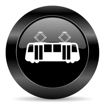 Black circle web button on white background Stock-Illustration