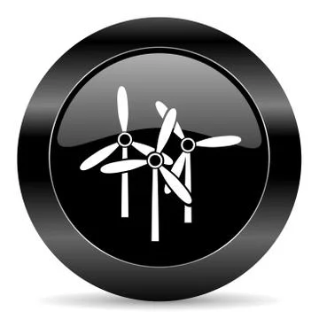 Black circle web button on white background Illustrazione stock