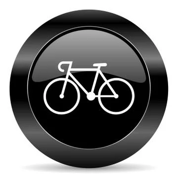 Black circle web button on white background Illustrazione stock