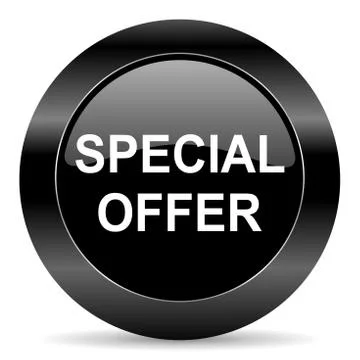 Black circle web button on white background Stock-Illustration