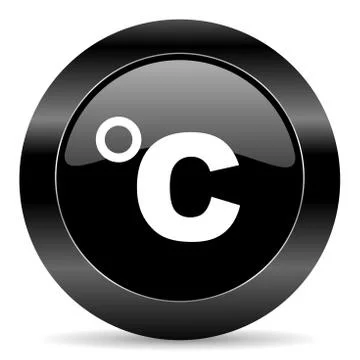 Black circle web button on white background Illustrazione stock