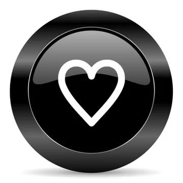 Black circle web button on white background Illustrazione stock