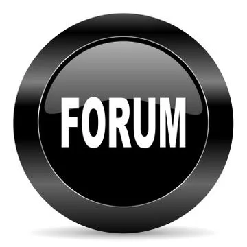 Black circle web button on white background Illustration