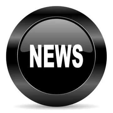 Black circle web button on white background 스톡 일러스트