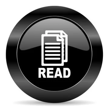 Black circle web button on white background Illustrazione stock