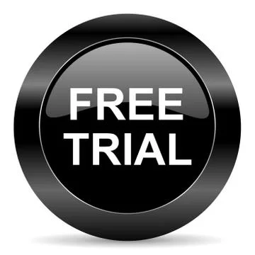 Black circle web button on white background Illustrazione stock