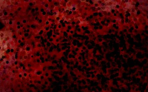 Black Circles on Dark Red Background Stock Illustration
