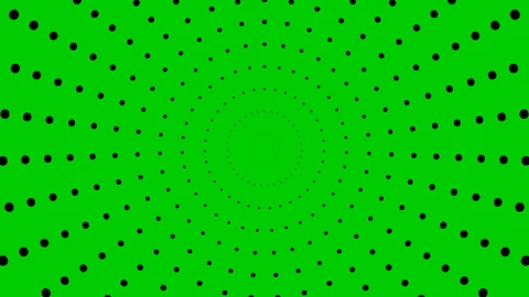 Black circles dots green Stock Footage 221699840
