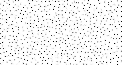 Black circles mosaic tile pattern texture on white. Abstract background. 3d d Foto stock