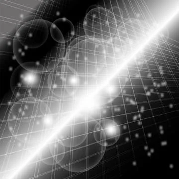 Black Circles Vector Illustration Background Illustrazione stock