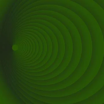 Black circular pattern. Textured background. 3d illustration. Foto stock