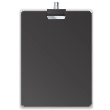 Black clipboard Stock Illustration