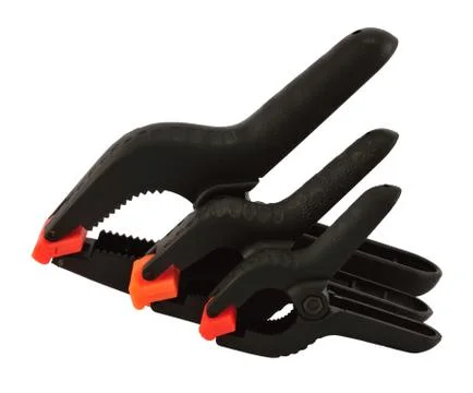 Black clips Stock Photos