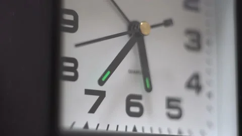 Black clock hands 4K Stock Footage 168880552