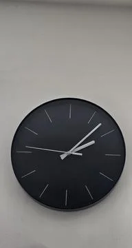 Black Clock Stock Photos