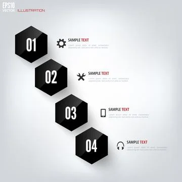 Black cloud computing background with web icons. Social network. Mobile app Stock Illustration