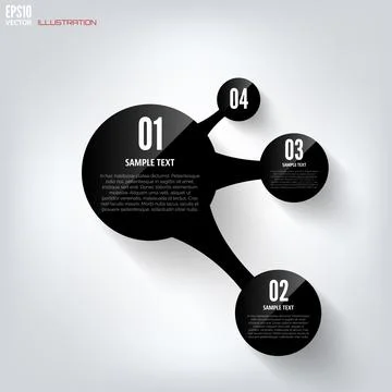 Black cloud computing background with web icons. Social network. Mobile app Stock Illustration