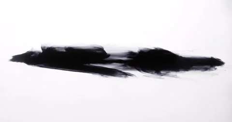 Black Cloud Of Ink Stock Footage 170860916