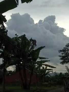 Black cloud Stock Photos