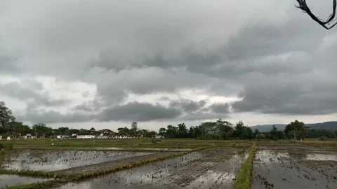 BLACK CLOUD RUNNING Stock Footage 237012564