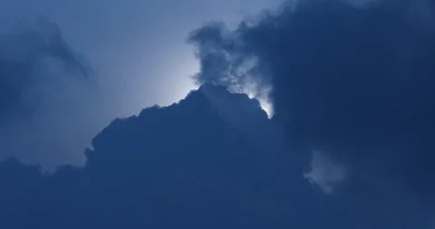 Black clouds and Sky Stock Footage 288110270