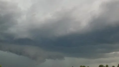 Black clouds are coming Stock Footage 311834741