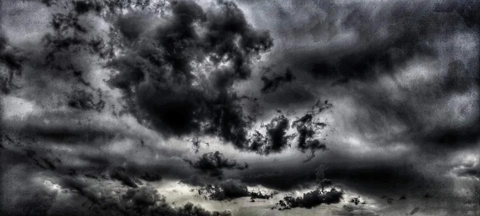 Black Clouds Stock Photos
